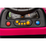 Elektrický traktor s vlečkou BBH-030 na diaľkové ovládanie 2,4G ružové